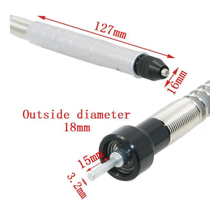 Electric Screwdriver With Flexible Shaft And Chuck | Syndmart