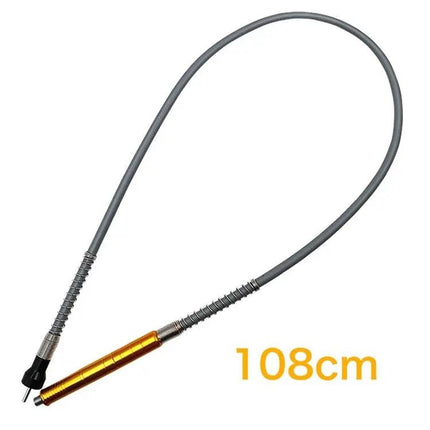 Electric Screwdriver With Flexible Shaft And Chuck