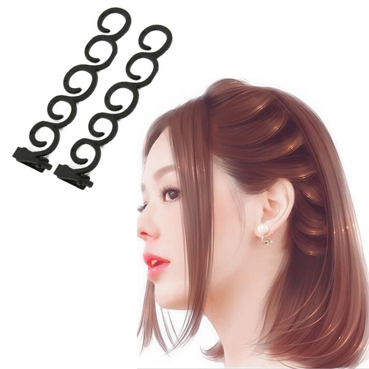 Flower Magic Hair Braider Clip - Elegant Twist Plait Styling Accessory (13.5x2.5cm)