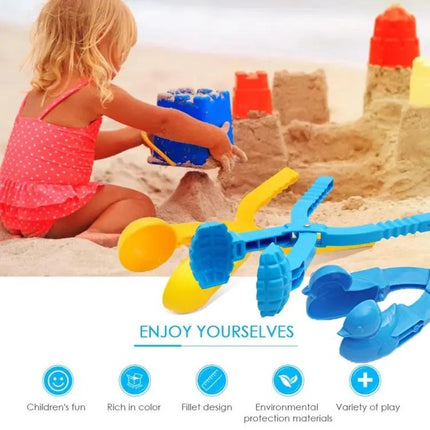 Snowball Maker Plastic 20cm ABS Snow Ball Mold Random | Syndmart