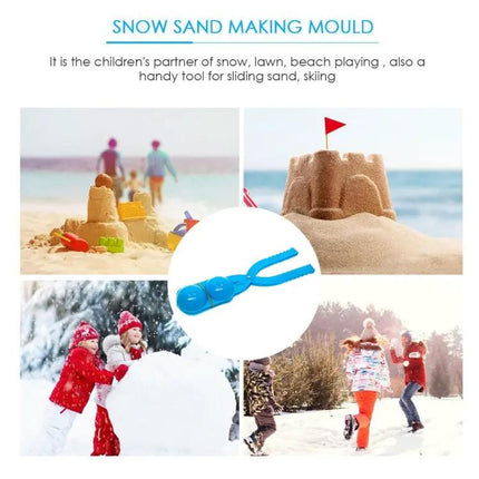 Snowball Maker Plastic 20cm ABS Snow Ball Mold Random | Syndmart