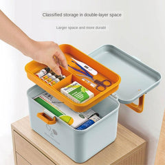 Mini Portable Medicine Organizer - Jinlongxing 9659 Plastic Storage Box