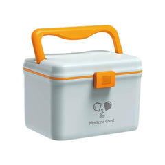 Jinlongxing 9659 Mini boîte de rangement portable en plastique pour médicaments