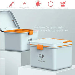 Mini Portable Medicine Organizer - Jinlongxing 9659 Plastic Storage Box