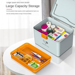 Mini Portable Medicine Organizer - Jinlongxing 9659 Plastic Storage Box