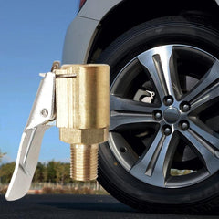 Premium Brass Tire Inflation Valve Connector for Automotive Applications