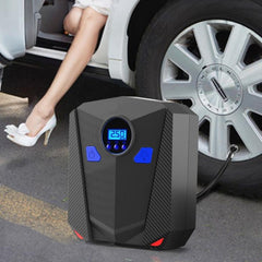 Portable 12V Digital Tire Inflator with Automatic Shut Off and Pressure Monitoring