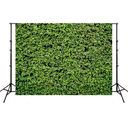 2.1m x 1.5m Green Leaves Photography Background for Parties - vinyl photo backdrop with realistic green leaf design for parties, weddings, birthdays