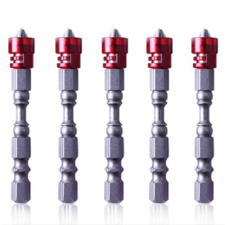 5 PCS 65mm Magnetic Coil Alloy Steel Cross Bit Single Head Electric Drill Electric Screwdriver Head - Syndmart