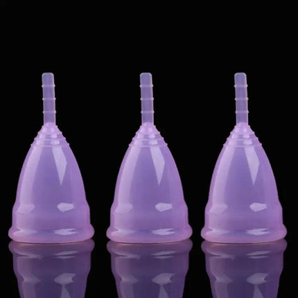 Menstrual Cup 3 Pack Reusable Silicone For Everyday Use | Syndmart