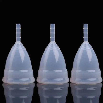Menstrual Cup 3 Pack Reusable Silicone For Everyday Use | Syndmart