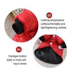 Winter Warmth: Stylish Dog Jacket for Small Breeds, Including Chihuahuas