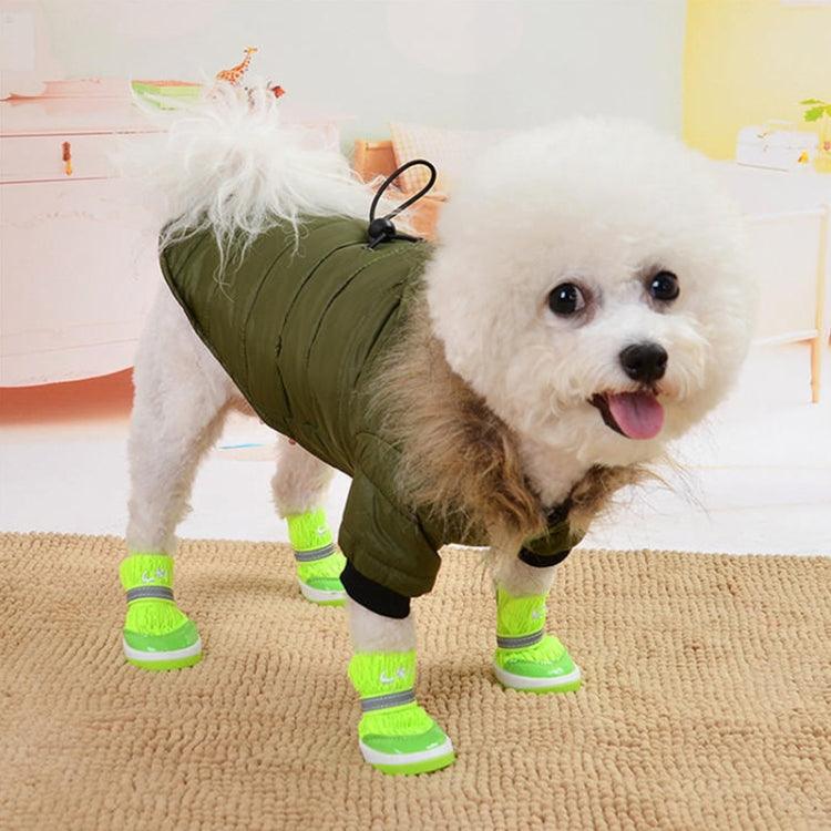 Winter Warmth: Stylish Dog Jacket for Small Breeds, Including Chihuahuas