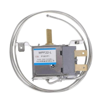 Refrigerator Thermostat Controller Metal Body Household Temperature Control - metal body replacement thermostat with capillary sensor for stable fridge cooling