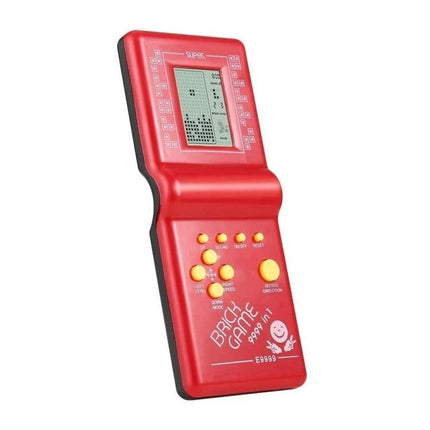 Portable Classic Tetris Handheld Game Console with Built-in Games red brick game 9999 portable unit for travel and family fun
