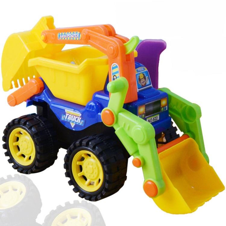 Eco-Friendly Beach Ebulldozer Engineering Truck Toy for Kids