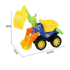 Eco-Friendly Beach Ebulldozer Engineering Truck Toy for Kids