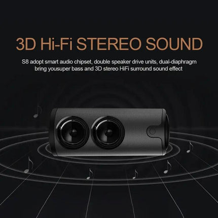 Zealot Clip-On Travel Bluetooth Speaker, Compact