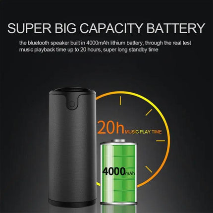 Zealot Clip-On Travel Bluetooth Speaker, Compact