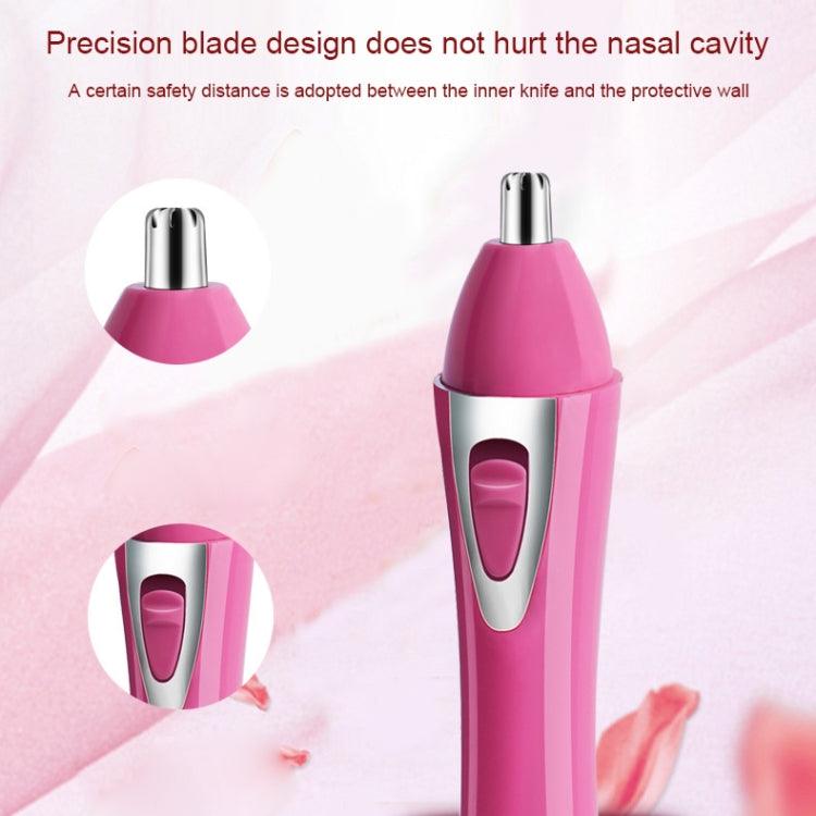 Compact 2-in-1 Electric Lady Shaver & Nose Hair Trimmer