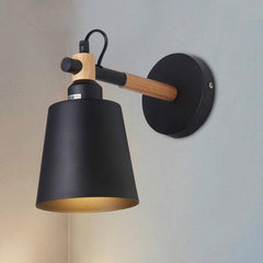 Modern Oblique Barrel Wall Lamp for Bedroom and Restaurant - AC 220V