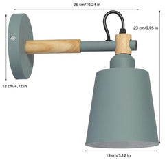 Modern Oblique Barrel Wall Lamp for Bedroom and Restaurant - AC 220V