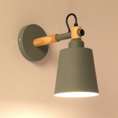 Modern Oblique Barrel Wall Lamp for Bedroom and Restaurant - AC 220V