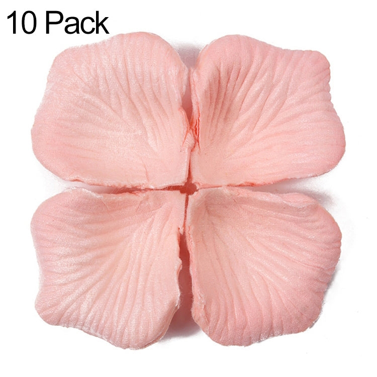 1000-Piece Assorted Artificial Rose Petals for Weddings and Events in Various Colors