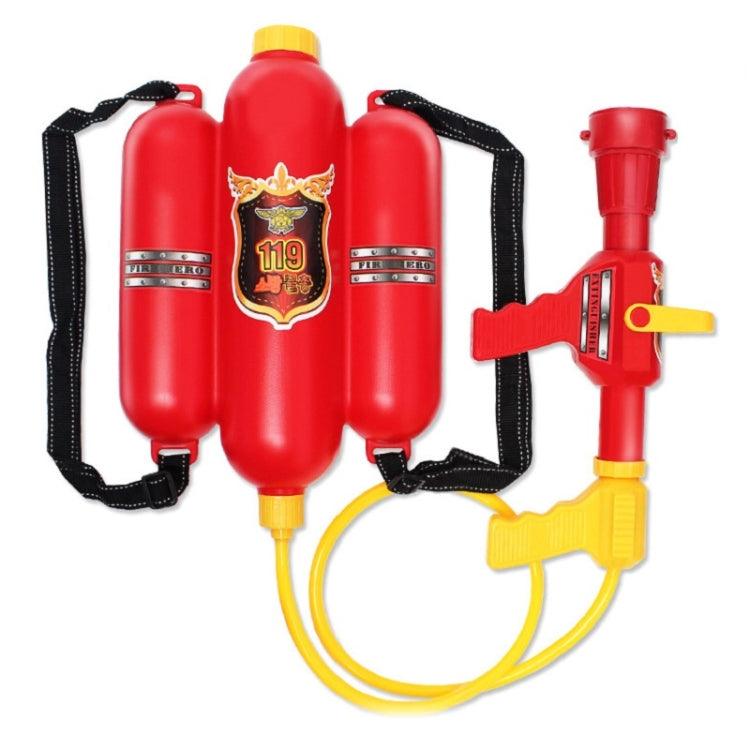 Kids Firefighter Backpack Water Sprayer Toy for Summer Fun