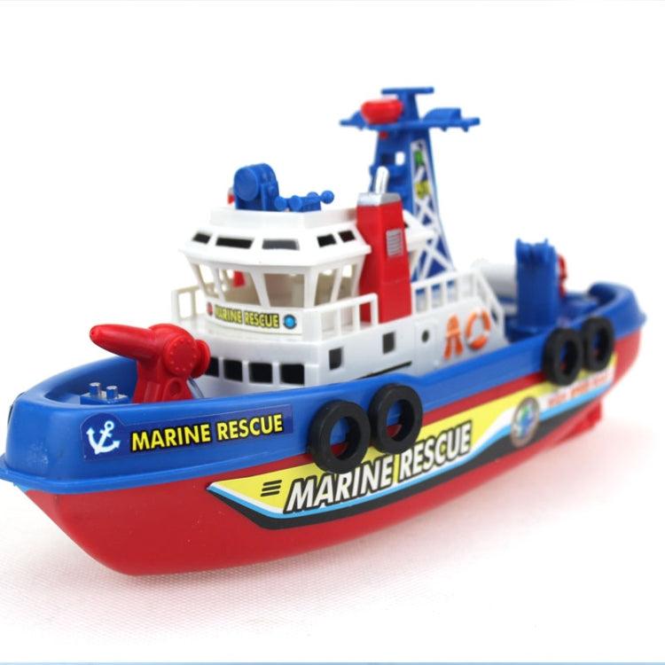 Water-Spraying Electric Fire Boat Toy for Kids with Lights and Sounds