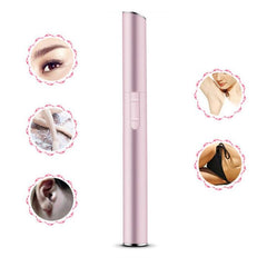 Tondeuse électrique portable pour sourcils et visage, micro-tondeuse de précision pour enlever les poils, rasoir pour soins du visage