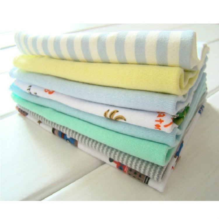 Cotton Baby Towels Set - 8 Pack Saliva and Nursing Towels for Boys and Girls