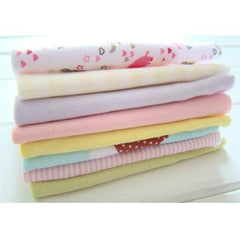 Cotton Baby Towels Set - 8 Pack Saliva and Nursing Towels for Boys and Girls