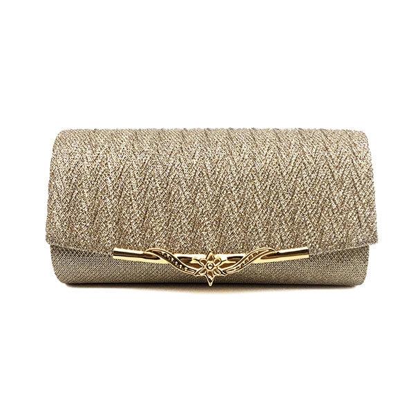 Elegant Sequined Evening Clutch Bag for Women with Chain Strap