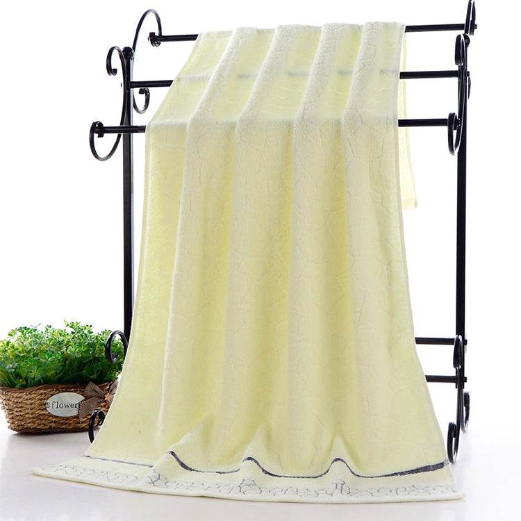 Adult Thick Jacquard Bath Towel, Size: 70 x 140cm - Syndmart