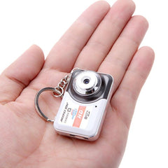 Mini HD Digital Camera for Kids - Ultra Portable DV Camcorder with Key Ring and TF Card Support