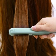 Compact Professional Travel Hair Straightener with Digital Temperature Control