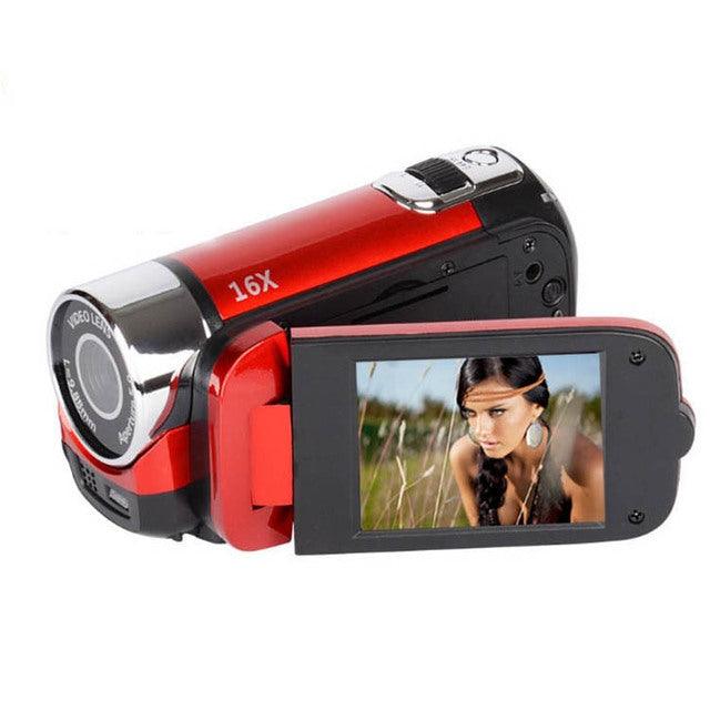 HD 16MP 16X Zoom Portable Digital Video Camera for Home and Travel