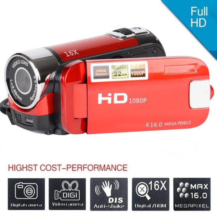 HD 16MP 16X Zoom Portable Digital Video Camera for Home and Travel