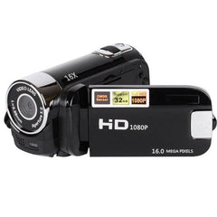 HD 16MP 16X Zoom Portable Digital Video Camera for Home and Travel Black US Plug