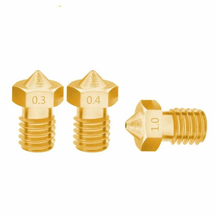Bugatti 3D Printer Nozzles Compatible with E3D V5 and V6 Models