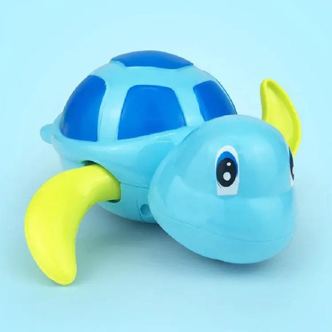 Wind-Up Bath Turtle Toy For Babies 13x12x7cm ABS Swim | Syndmart