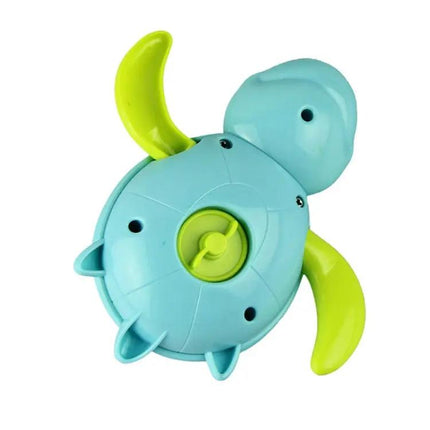 Wind-Up Bath Turtle Toy For Babies 13x12x7cm ABS Swim | Syndmart