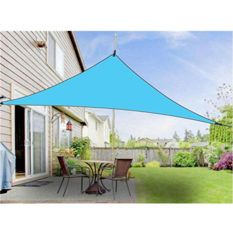 Toldo parasol triangular para exteriores: elegante protección contra los rayos UV para todas las estaciones