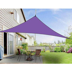 Toldo parasol triangular para exteriores: elegante protección contra los rayos UV para todas las estaciones