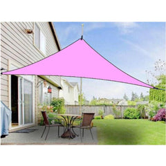 Toldo parasol triangular para exteriores: elegante protección contra los rayos UV para todas las estaciones