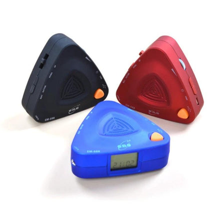 ENO Electronic Metronome for Daily Music Practice at Home - blue red black triangle metronome for home practice