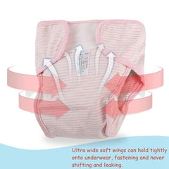 Eco-Friendly Adjustable Baby Cloth Diaper - Breathable, Waterproof, and Leak-Proof