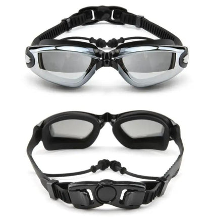 3-in-1 Swimming Goggles Set with Earplugs, Cap, Nose Clip | Syndmart
