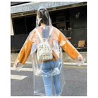 L / Transparent With Backpack